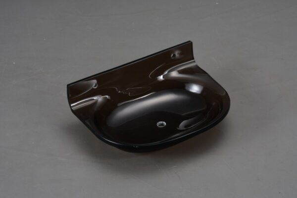 single soap dish oval smoke