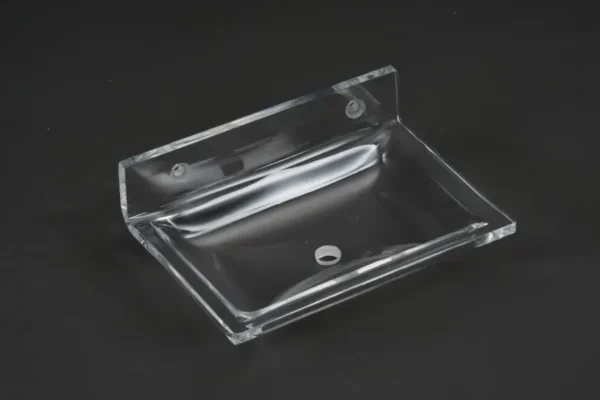 single soap dish square oval