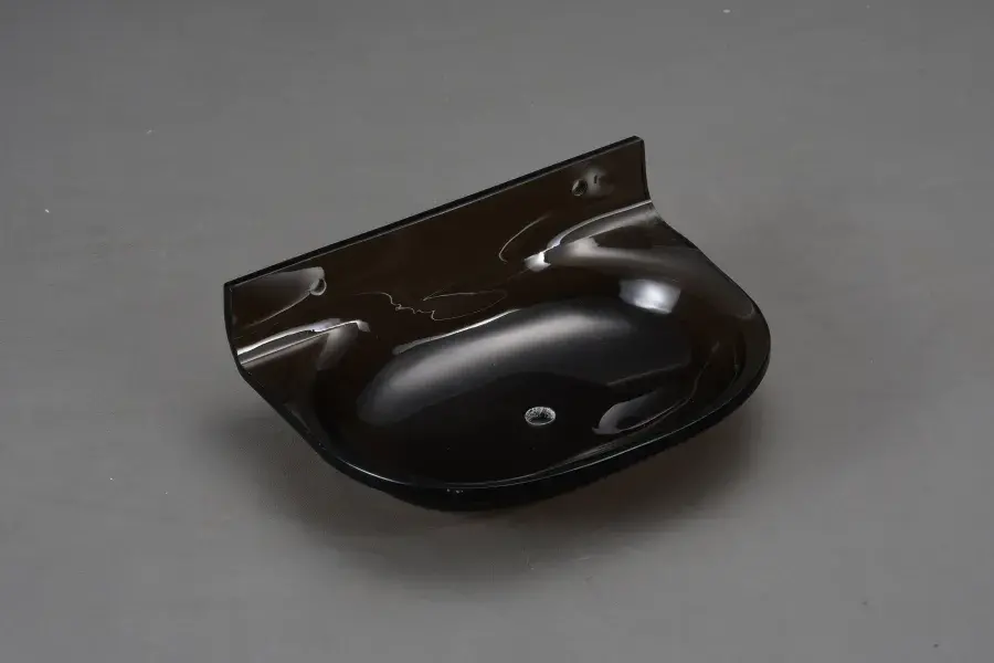 Single Soap Dish Oval Smoke