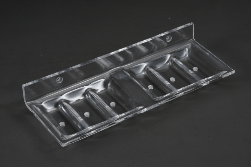 double soap dish square