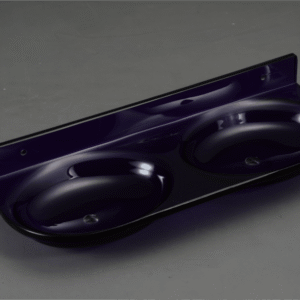 double soap dish smoke square