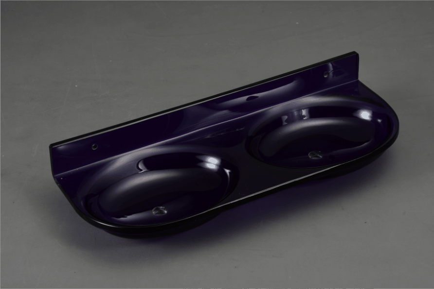 double soap dish smoke square