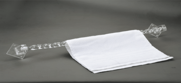 towel rod twisted 24"